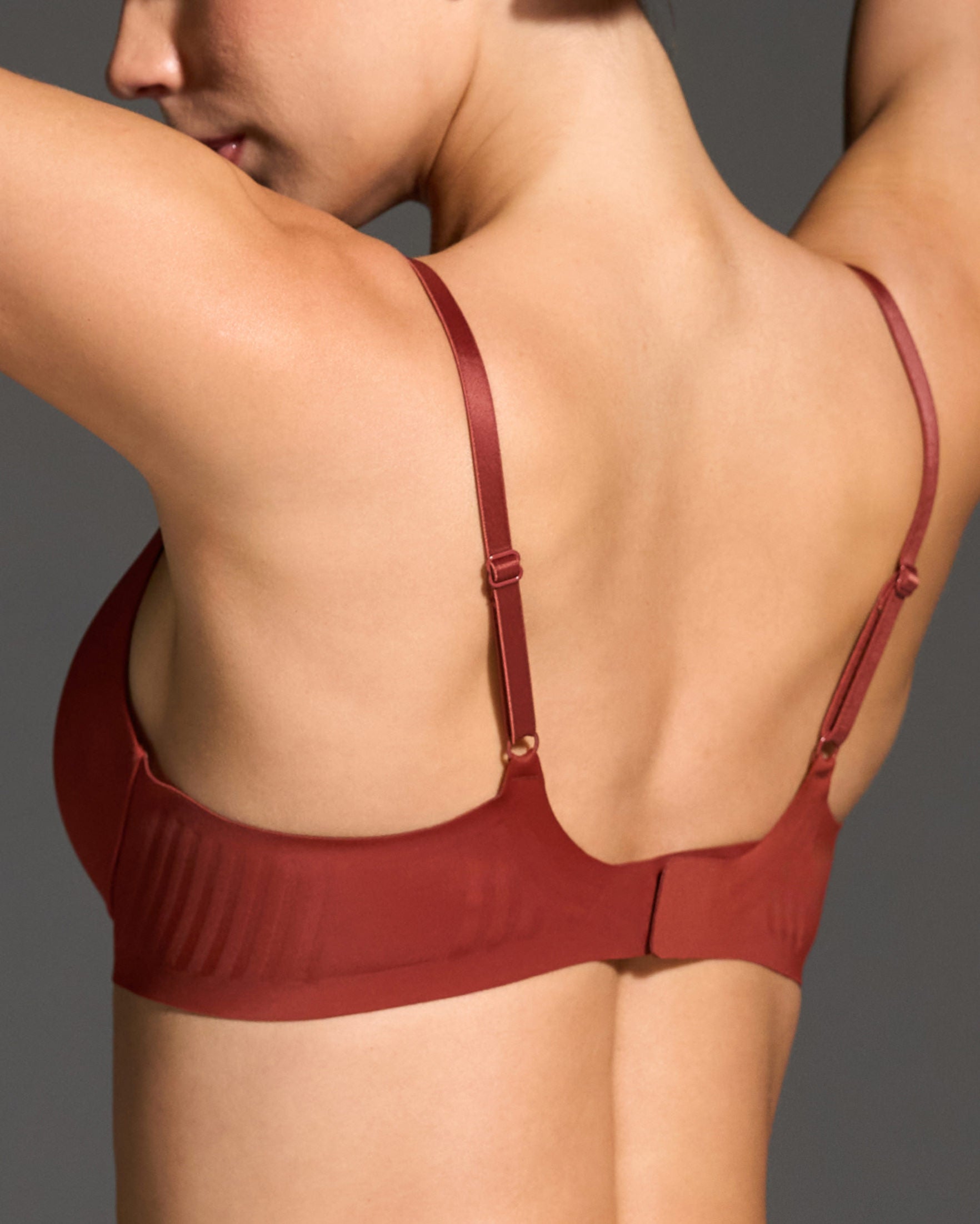 3D Precision Bra in Fired Brick