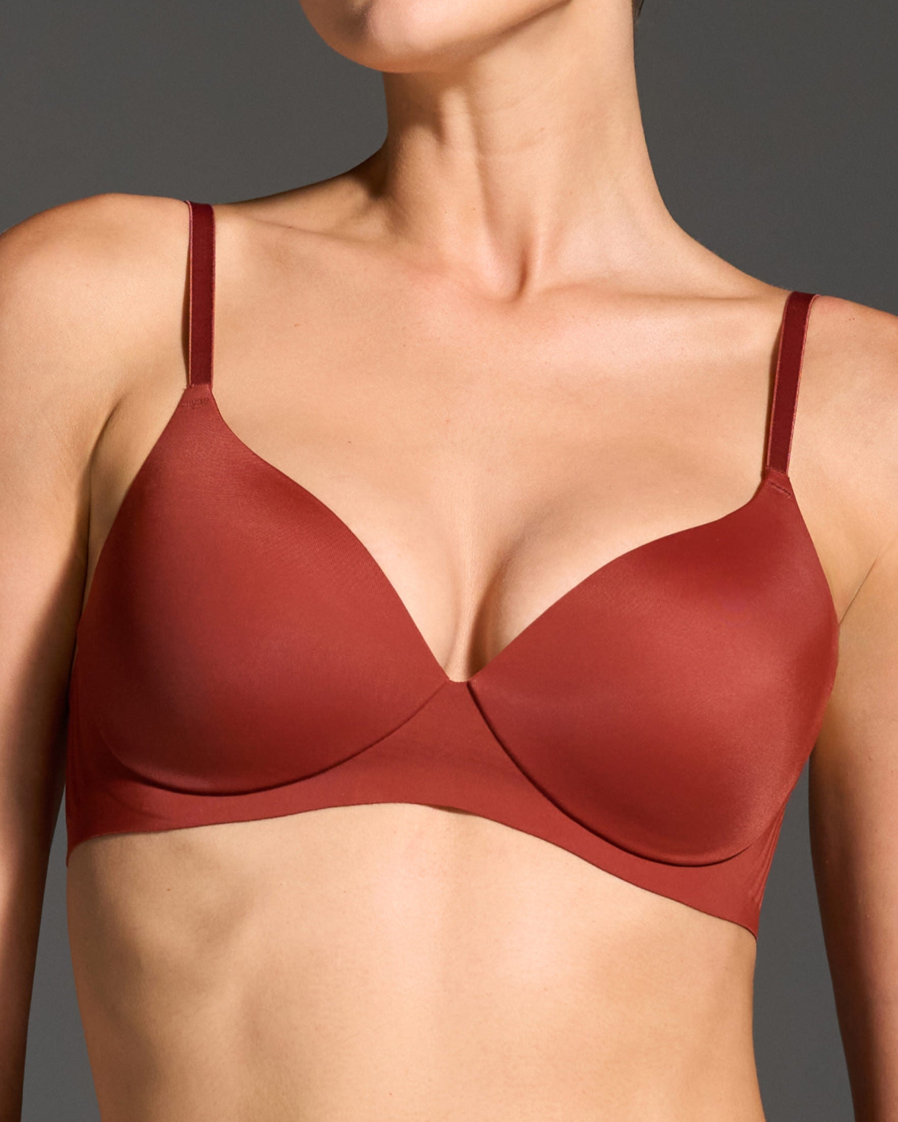 3D Precision Bra in Fired Brick