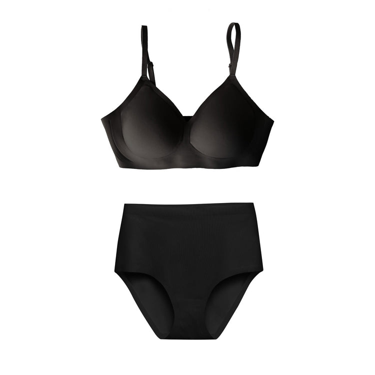 Only Bra Black Set