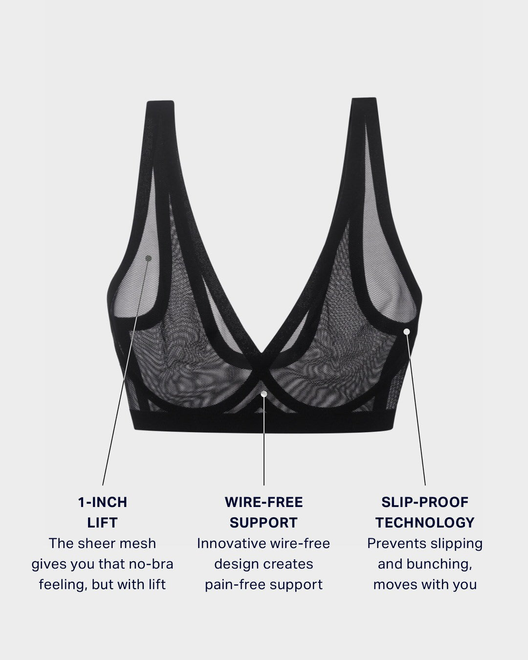 Caribbean Sea Mesh Bralette