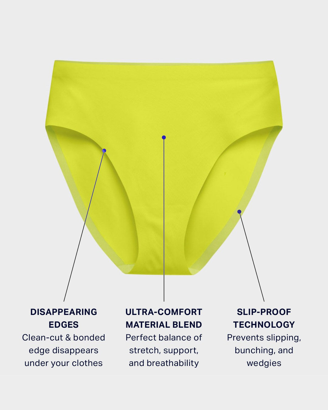 Lime Punch High Cut Highwaisted