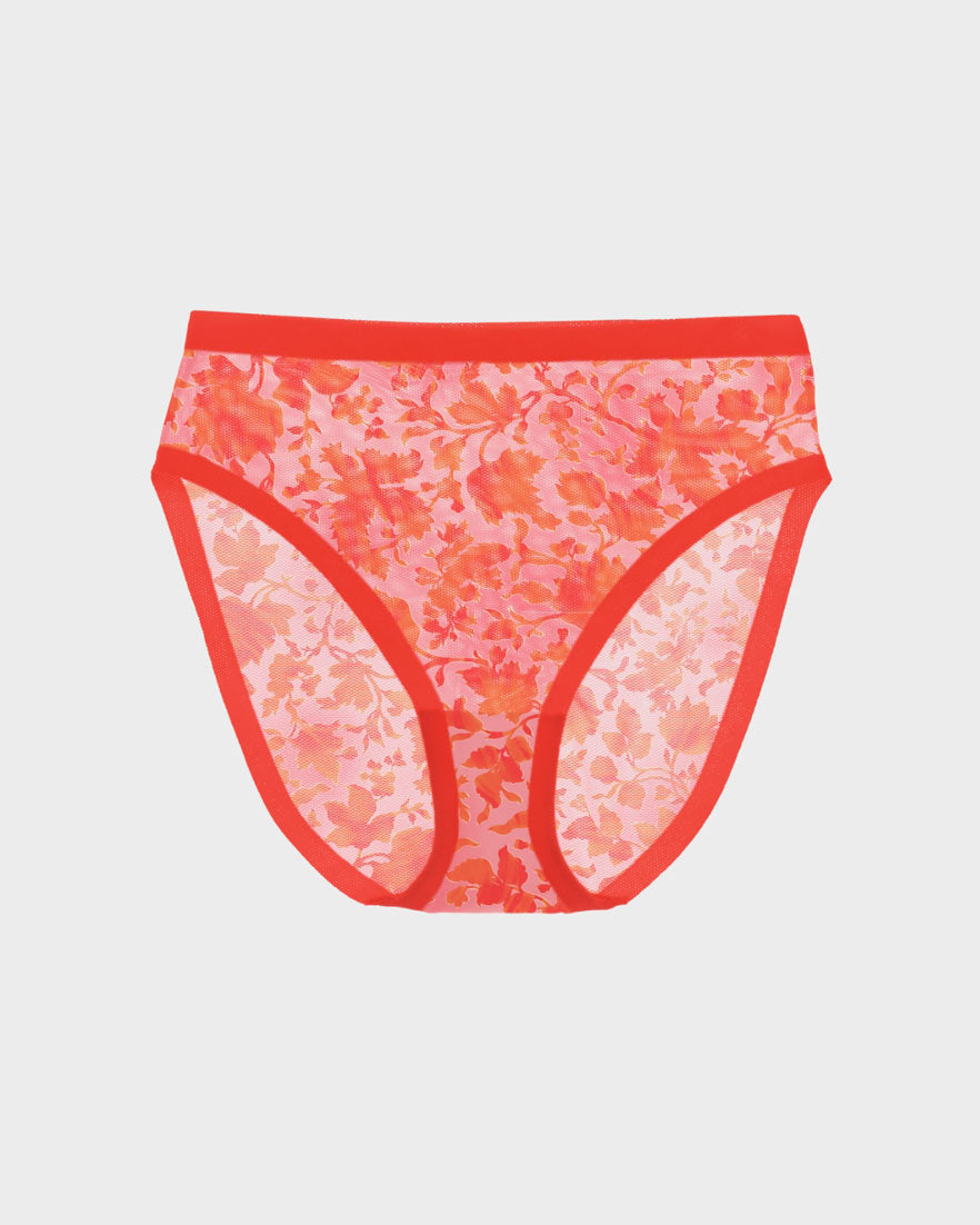 Bittersweet Mesh High Cut High Waisted