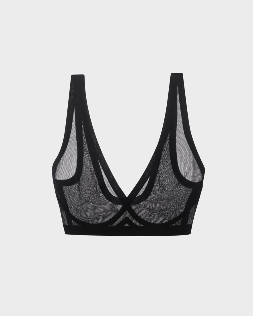 Margaux and Black Sheer Bralette Bundle