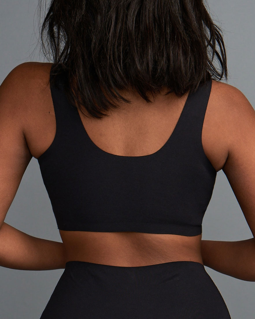 Laurel Green and Blue Opal Cotton Bralettes Pack