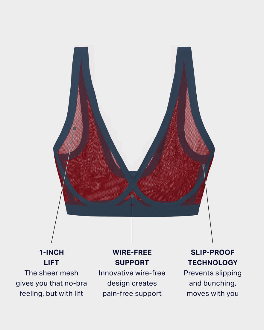 Cabernet Sheer Set