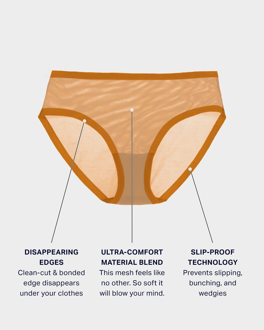 Cathay Spice Mesh Brief