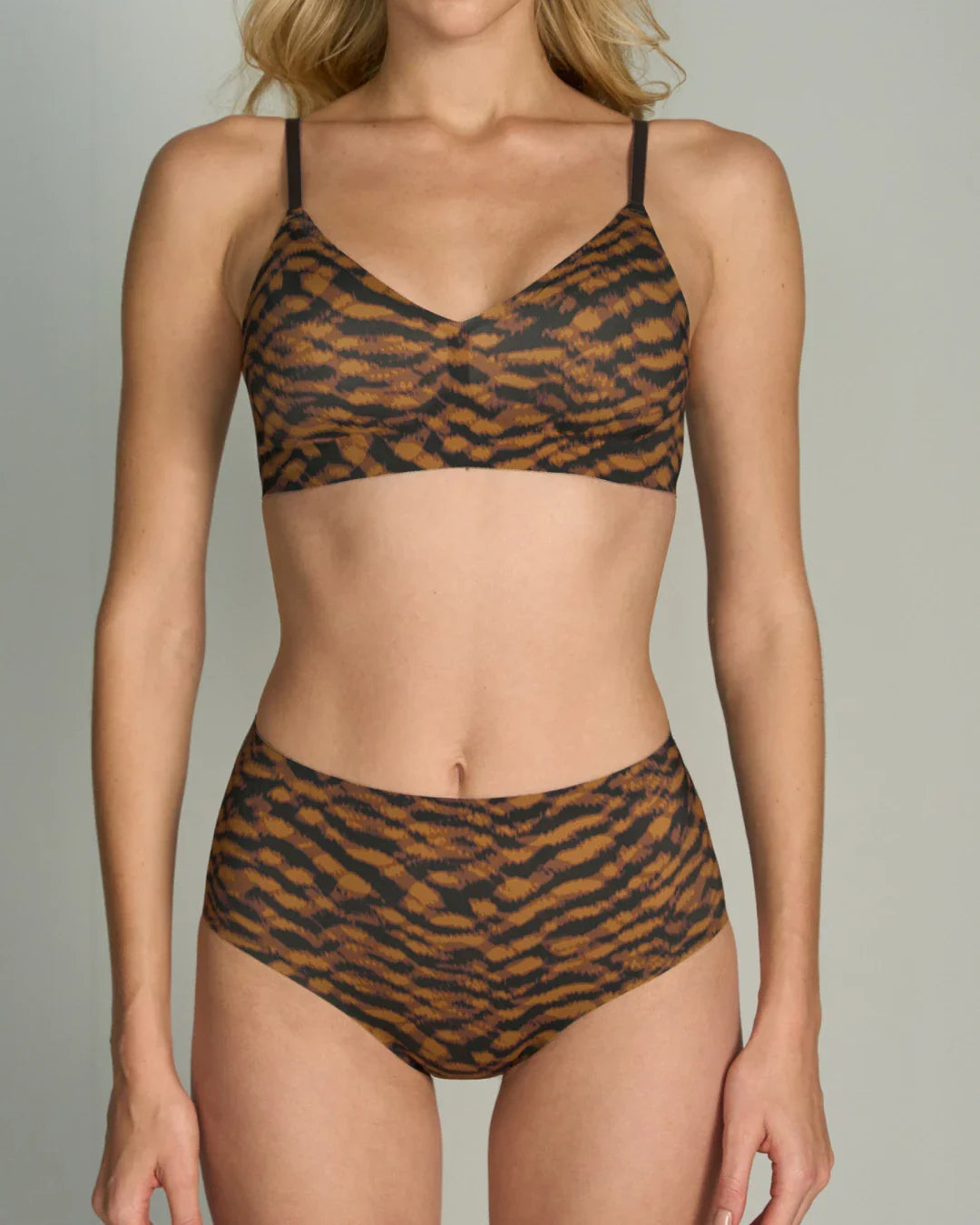 Eva - Relief Bra & High Waisted Set