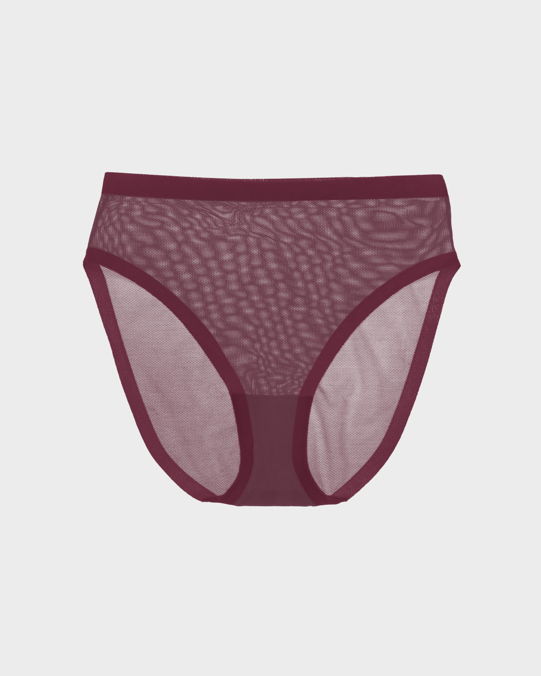 Grape Wine Sheer Bra Set