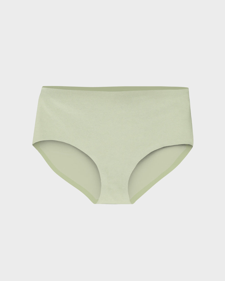 Laurel Green Cotton Brief