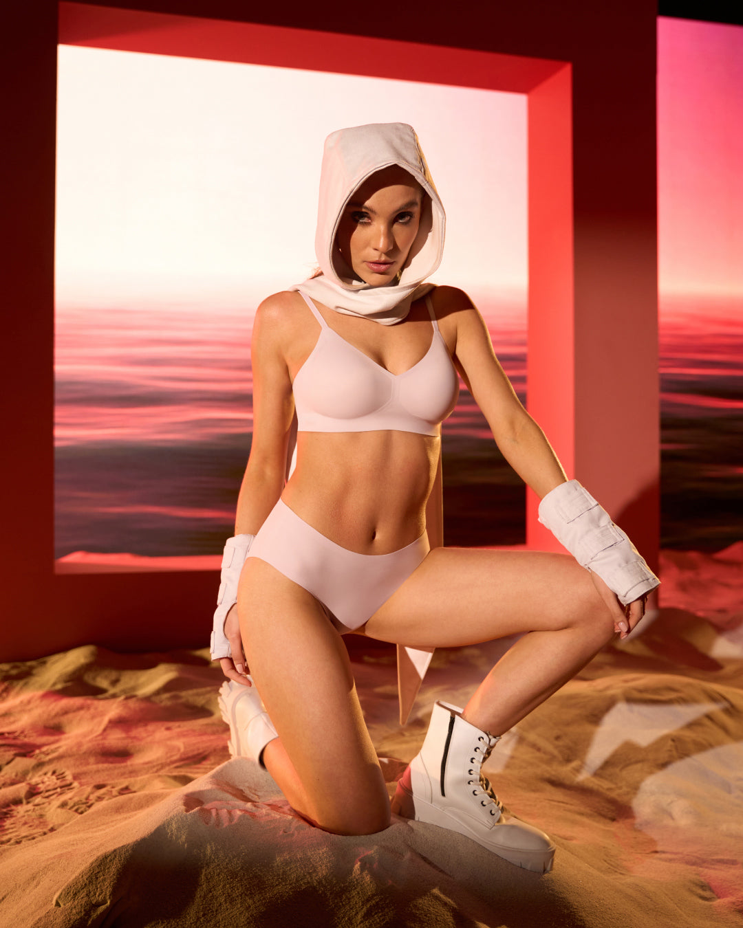 Lavender Fog Relief Bra & Brief Set