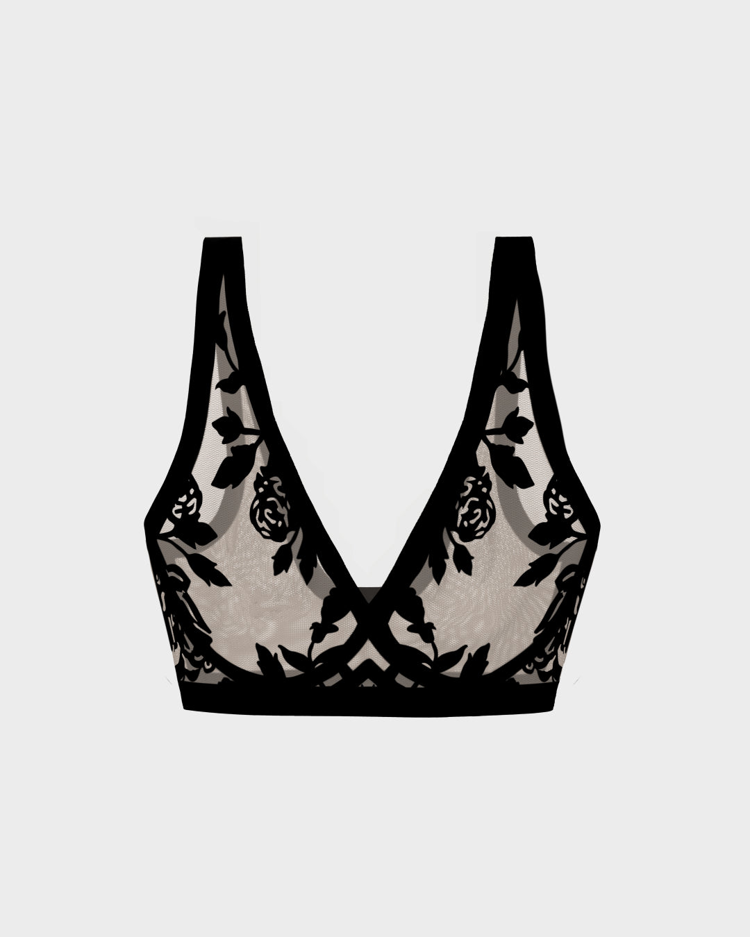 Madam Noir Sheer Bra Set