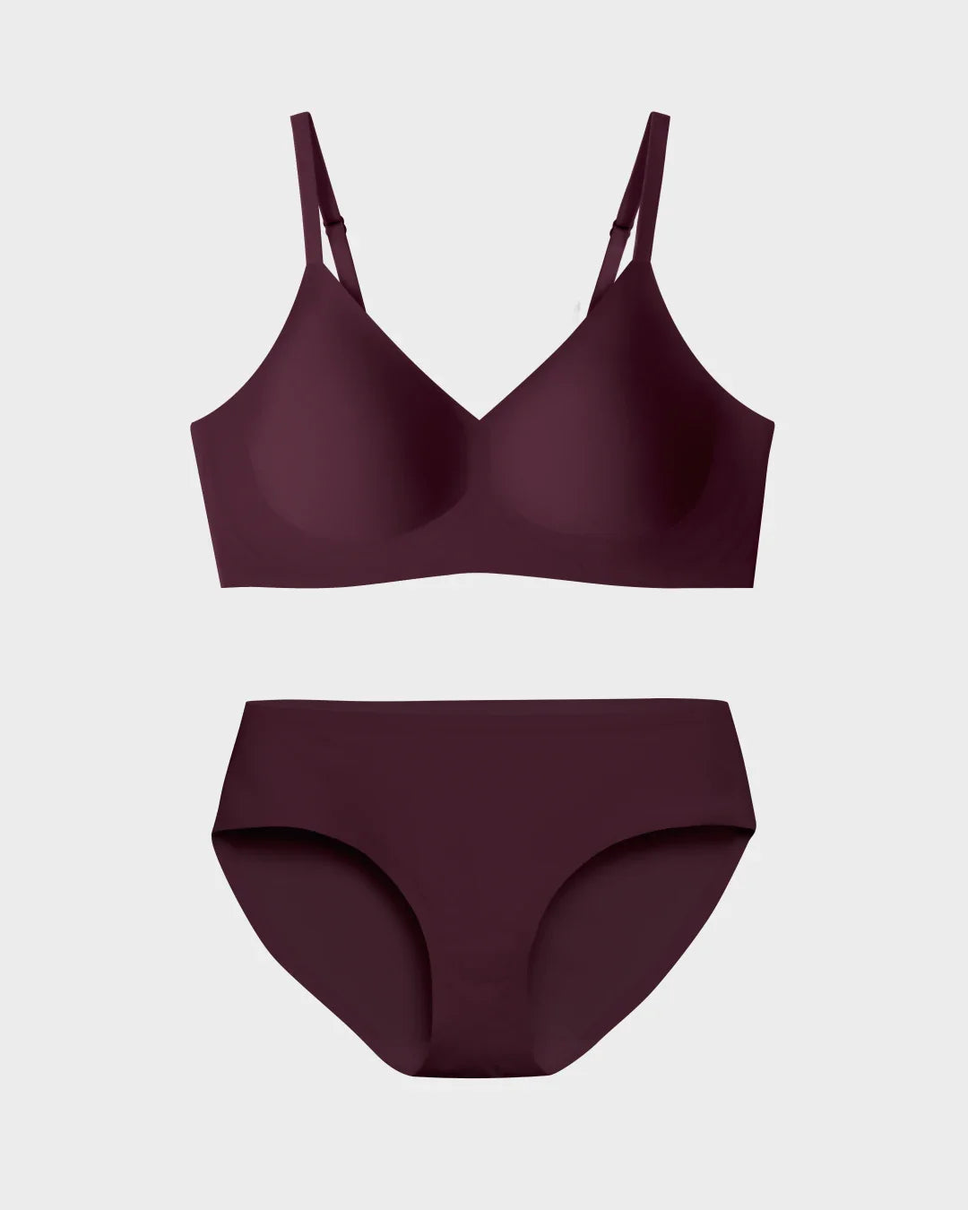 Merlot - Relief Bra & Brief Set