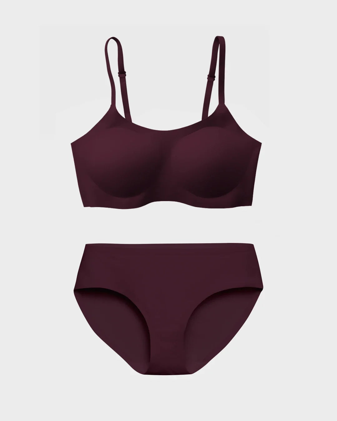 Merlot Support Bra Set