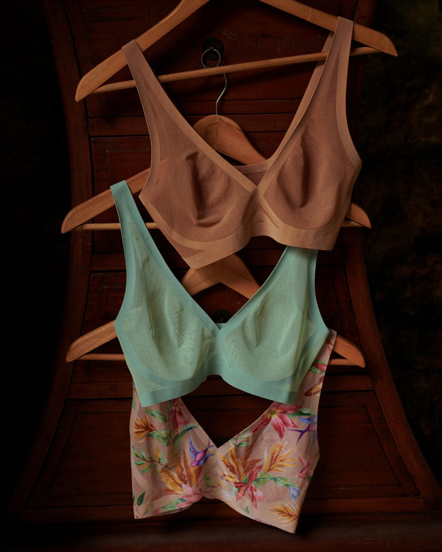 Mint Mesh Bralette