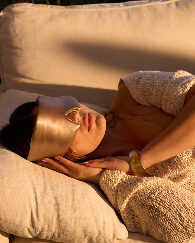 Nude Silk Sleep Mask