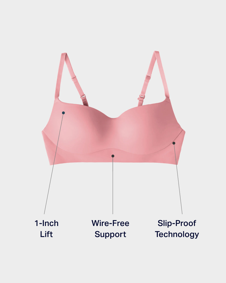 Contour Bra Bundle in Flamingo and Nude