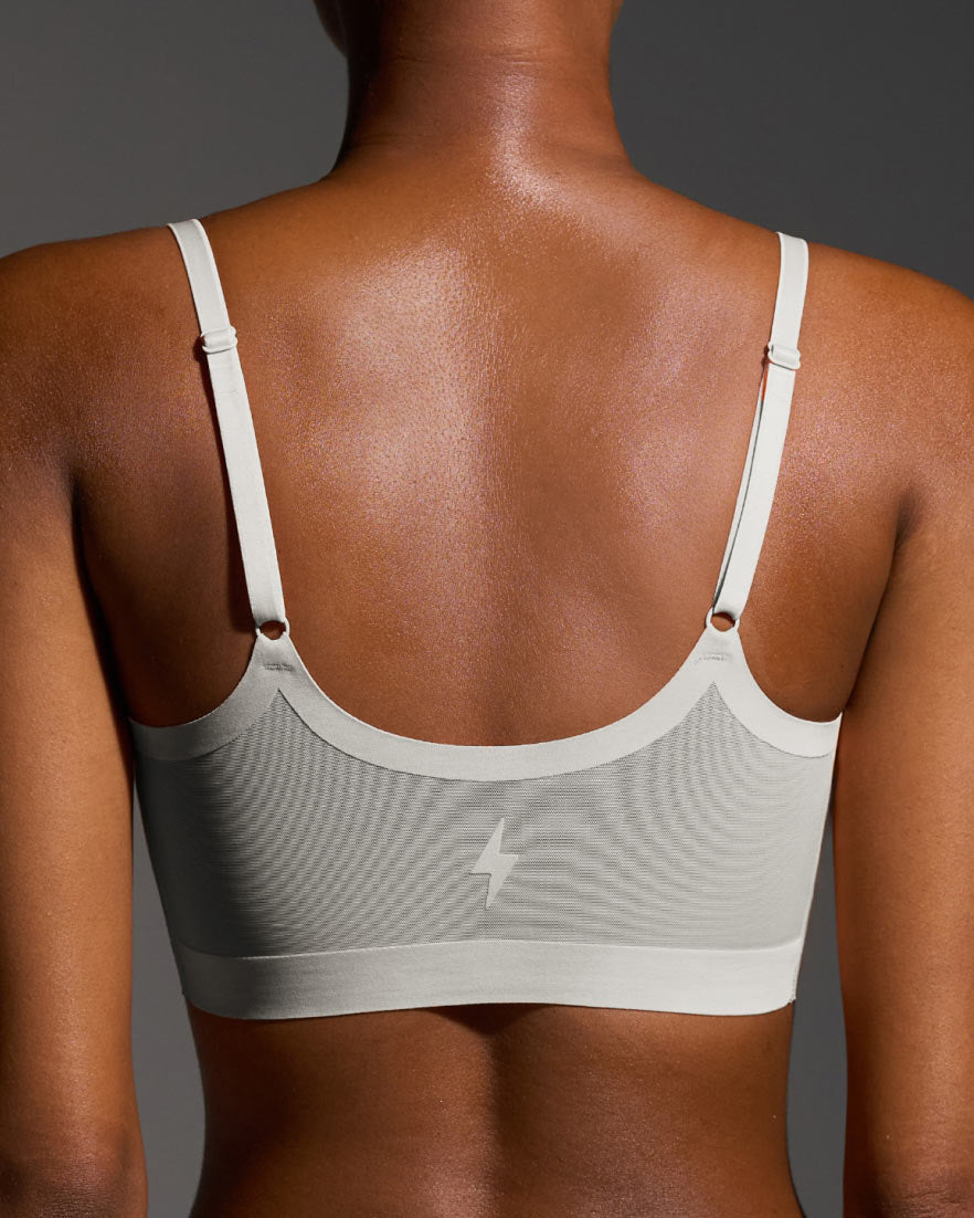 Support Bralette in Pearl
