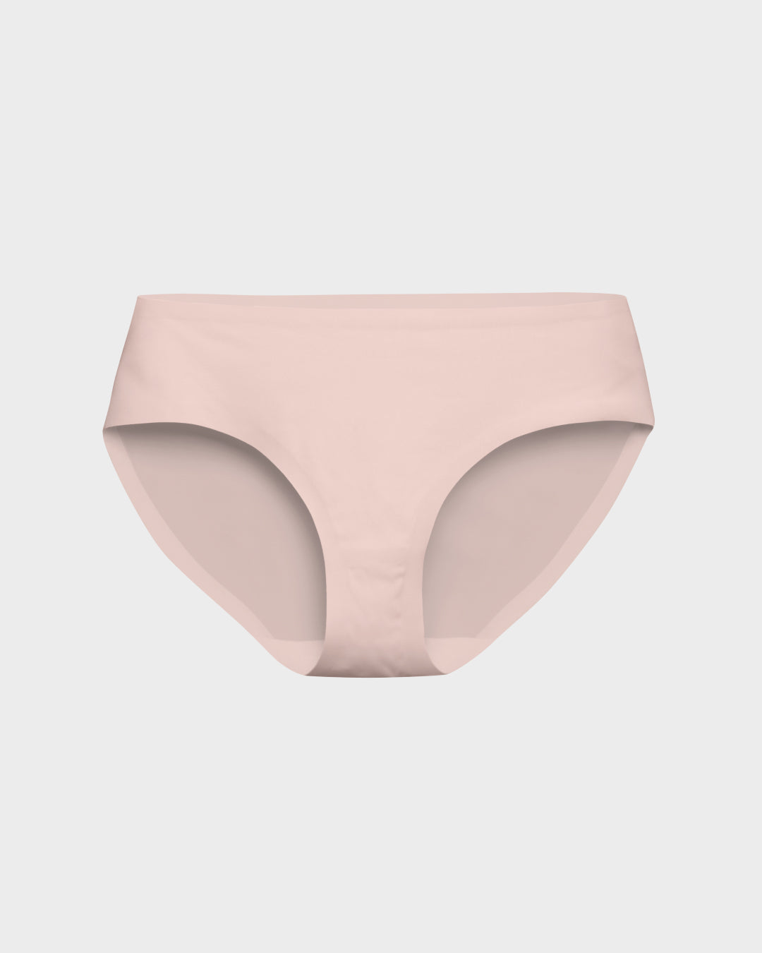 Pink Primrose high-waisted underwear on a light gray background
