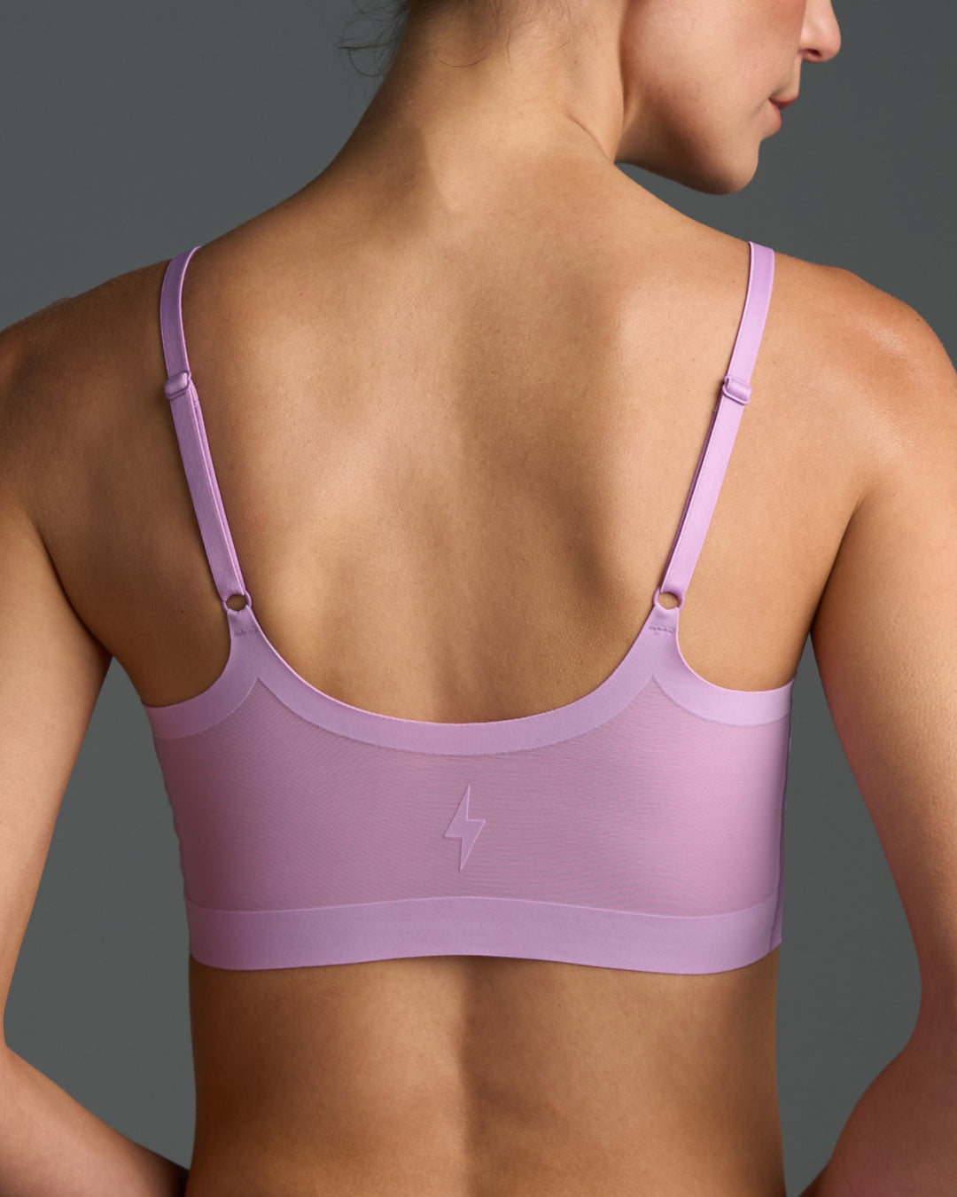 Soft Lilac Support Bra Set