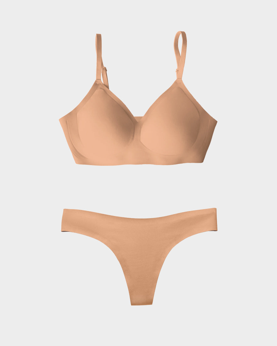 Leopard 3D Precision Bra and Thong Set