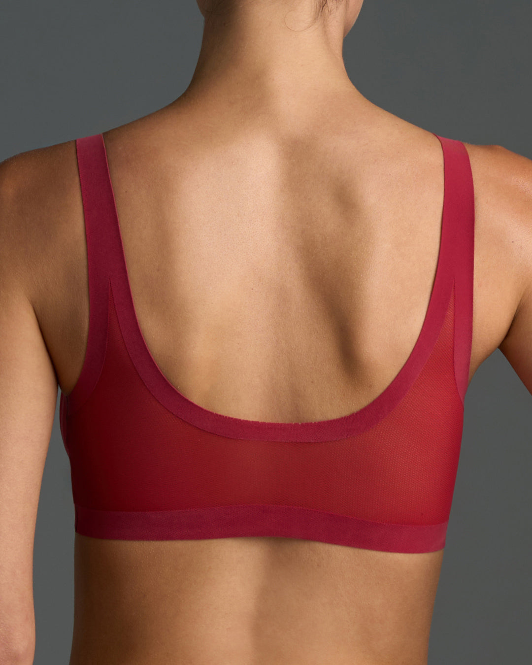 Winery Sheer Bra & Brief Set