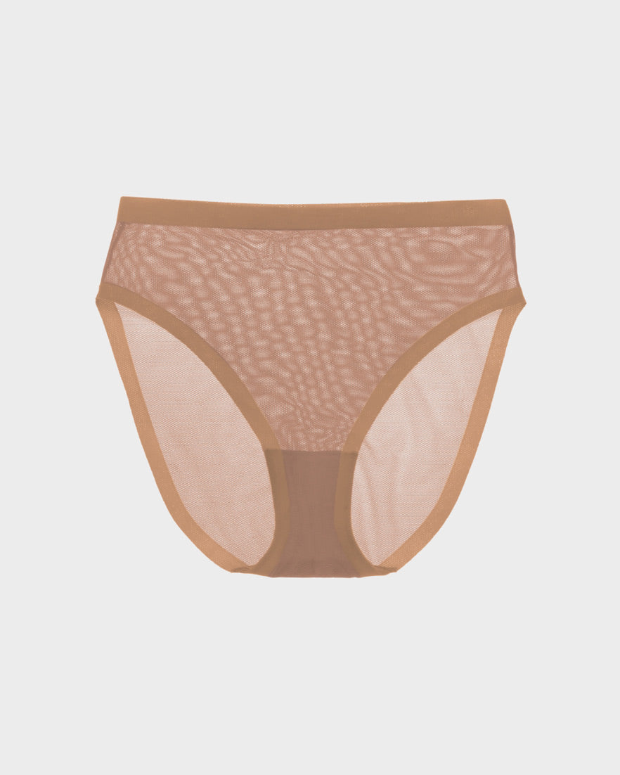 Woodsmoke Mesh High Cut High Waisted